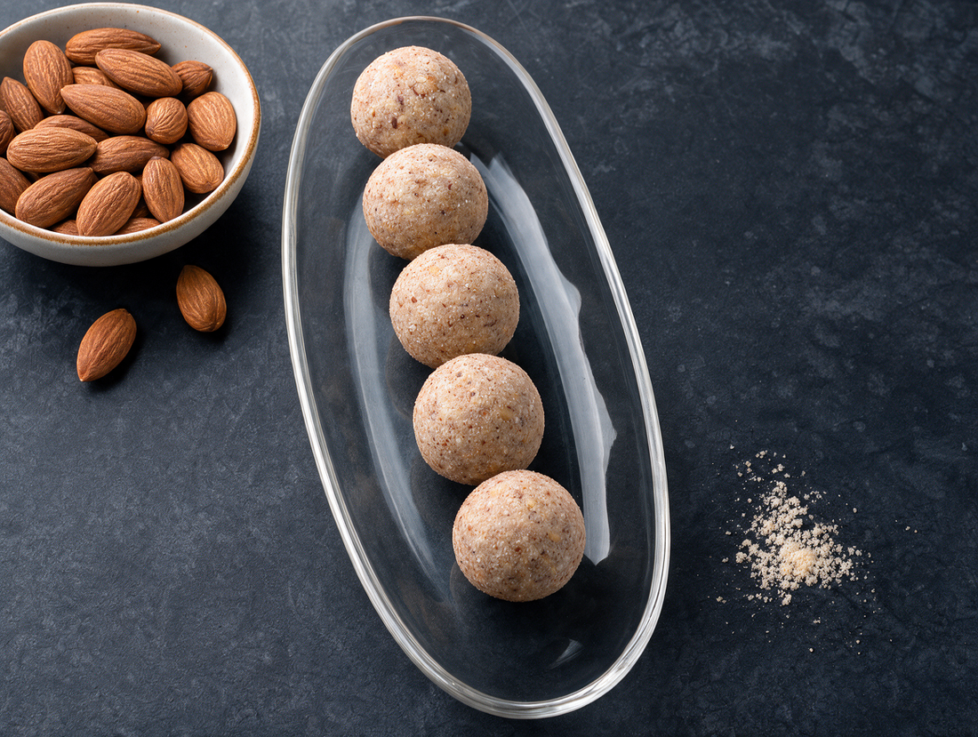 High Protein Badam Ladoo